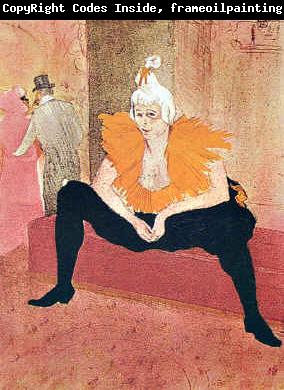  Henri  Toulouse-Lautrec Seated Clown